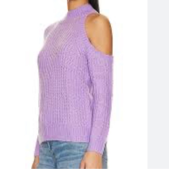 Lovers and friends size small, fuchsia sweater - Picture 6 of 7